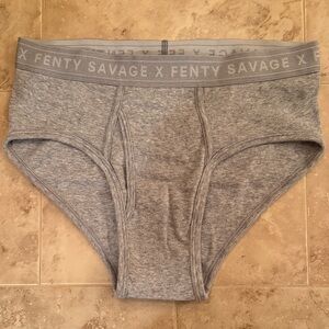 Savage X Fenty Gray Men's Briefs